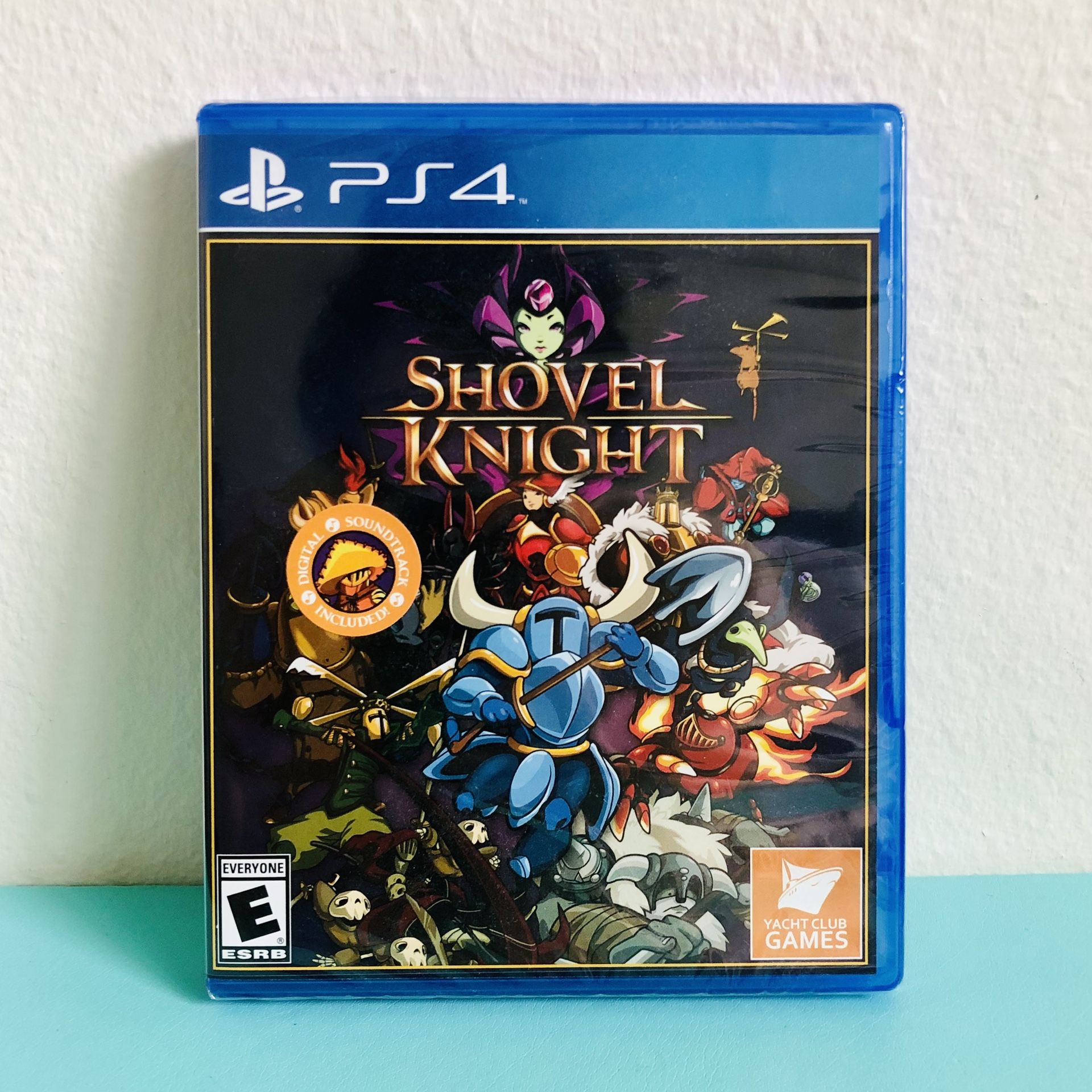 Shovel Knight (PS4) NEW SEALED w/ Digital Soundtrack!