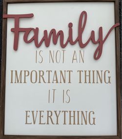 Family Themed Wall Art