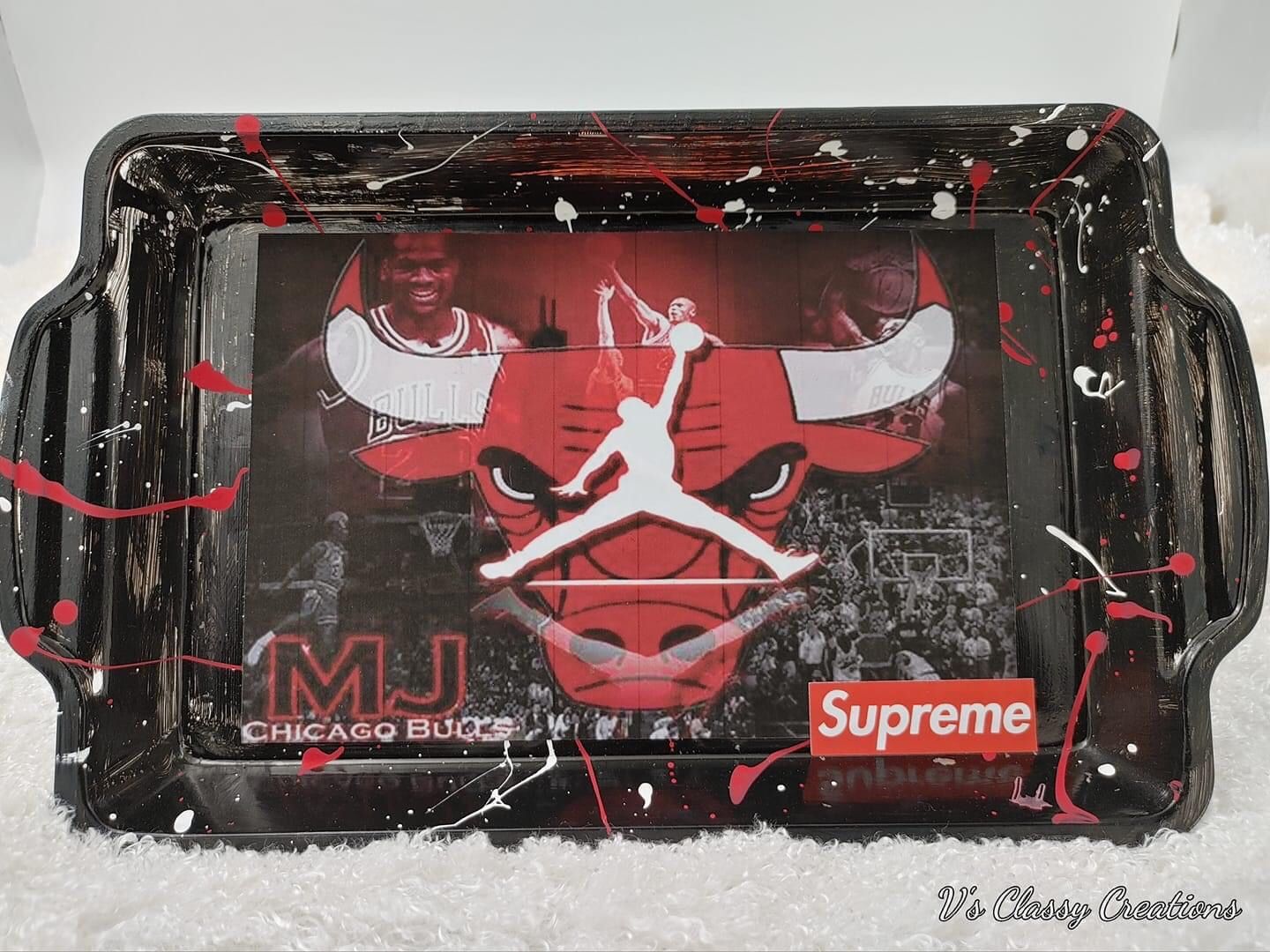 Michael Jordan Rolling Tray Set