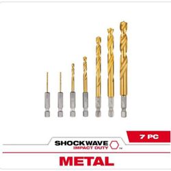 Titanium Drill Bit Set (7-piece)