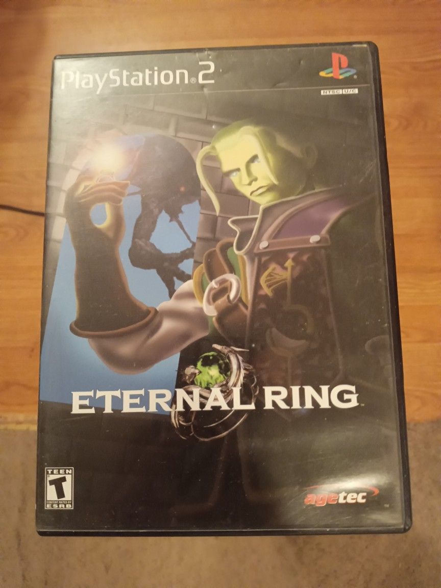 ETERNAL RING{PS2}playstation#2video gaming disc