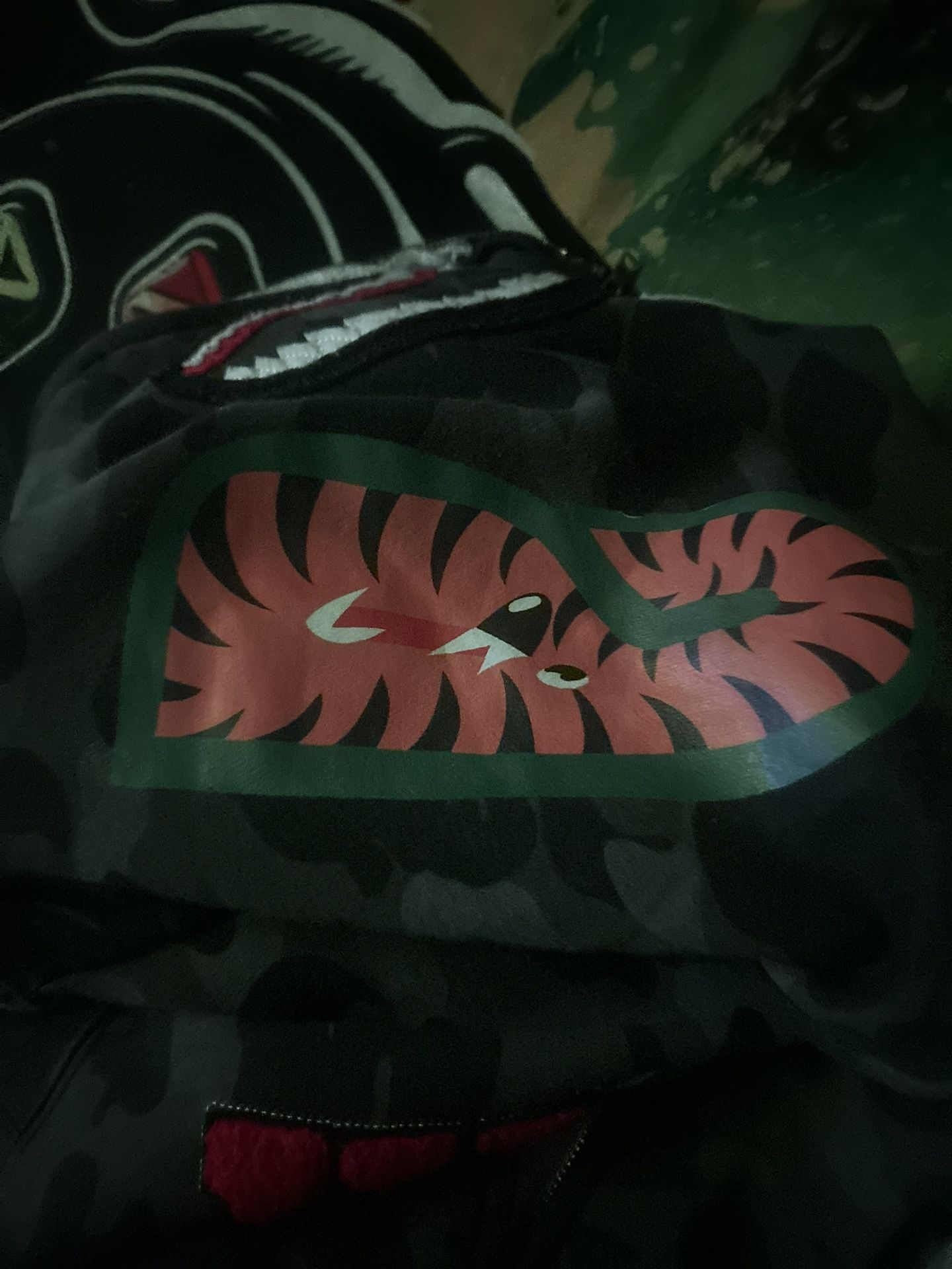 Bape Hoodie Gray