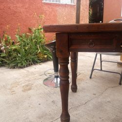 Antique Wood Table 