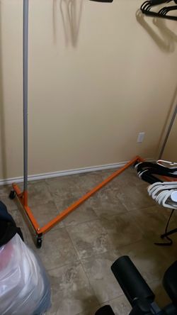Z Clothing Rack with 20 Velvet Hangers Included