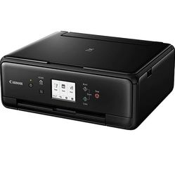 Canon PIXMA TS6220 Wireless All In One Photo Printer with Copier, Scanner and Mobile Printing, Black, Works with Alexa