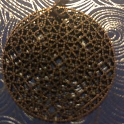 Pretty Copper Earrings Lightweight Fishhook Backing 