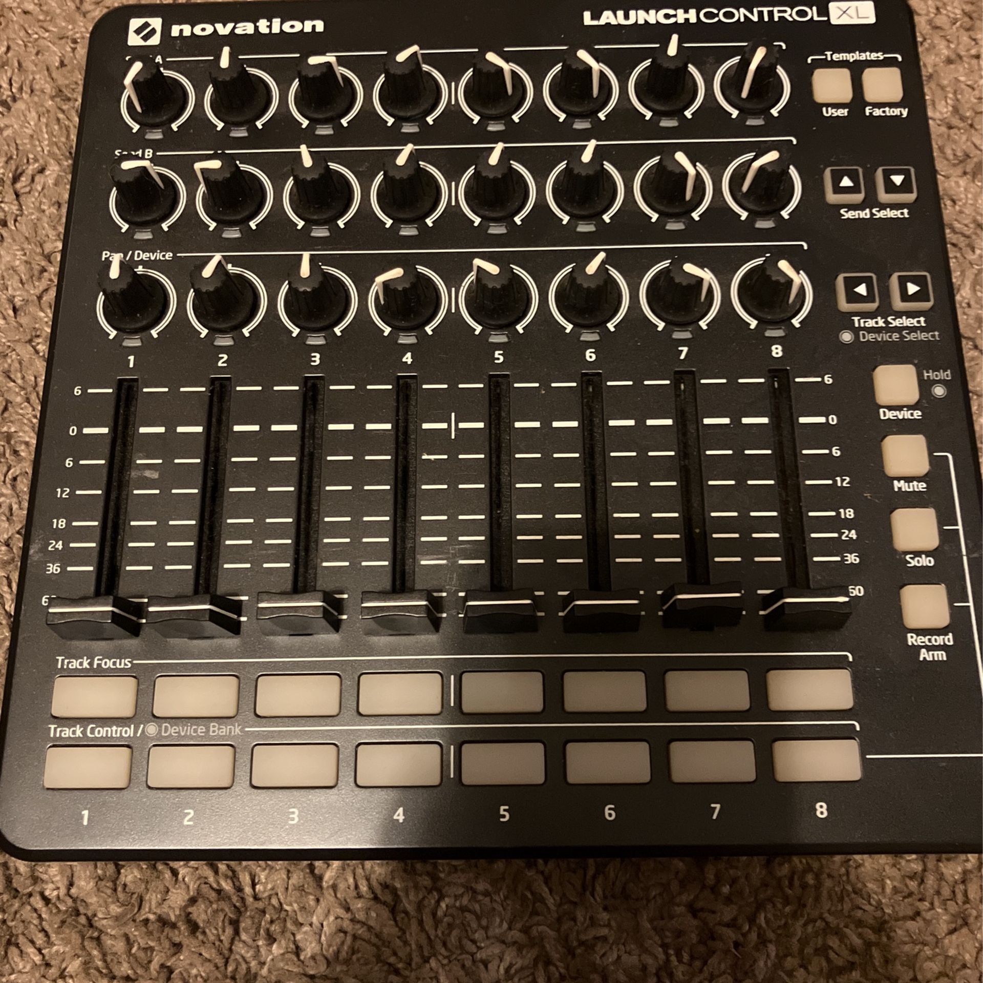 Notation launch Control Xl