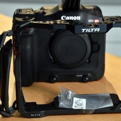 Canon EOS C70 Cinema Camera (RF Mount) w Tilta Cage - Excellent