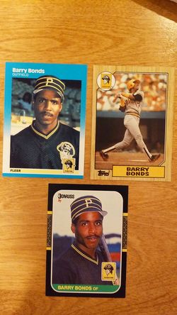 BASEBALL CARDS BARRY BONDS