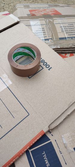Boxes & Tape for Moving or Shipping