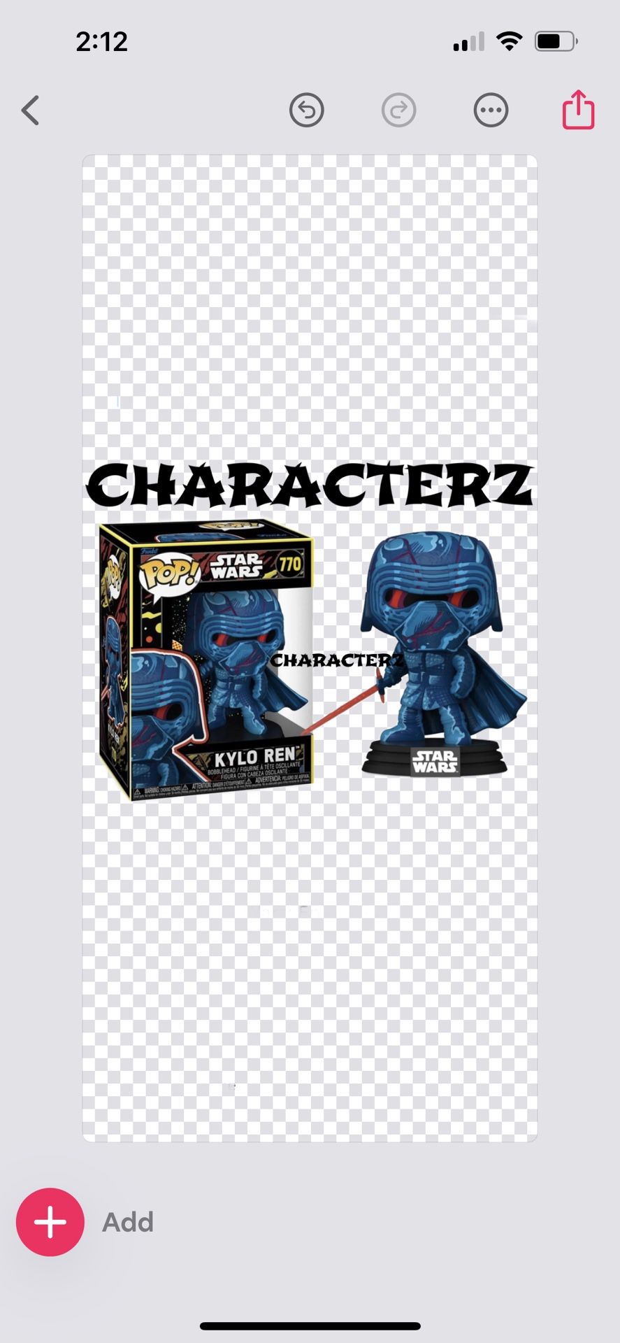 Star Wars Kylo Ren #770 Funko Pop