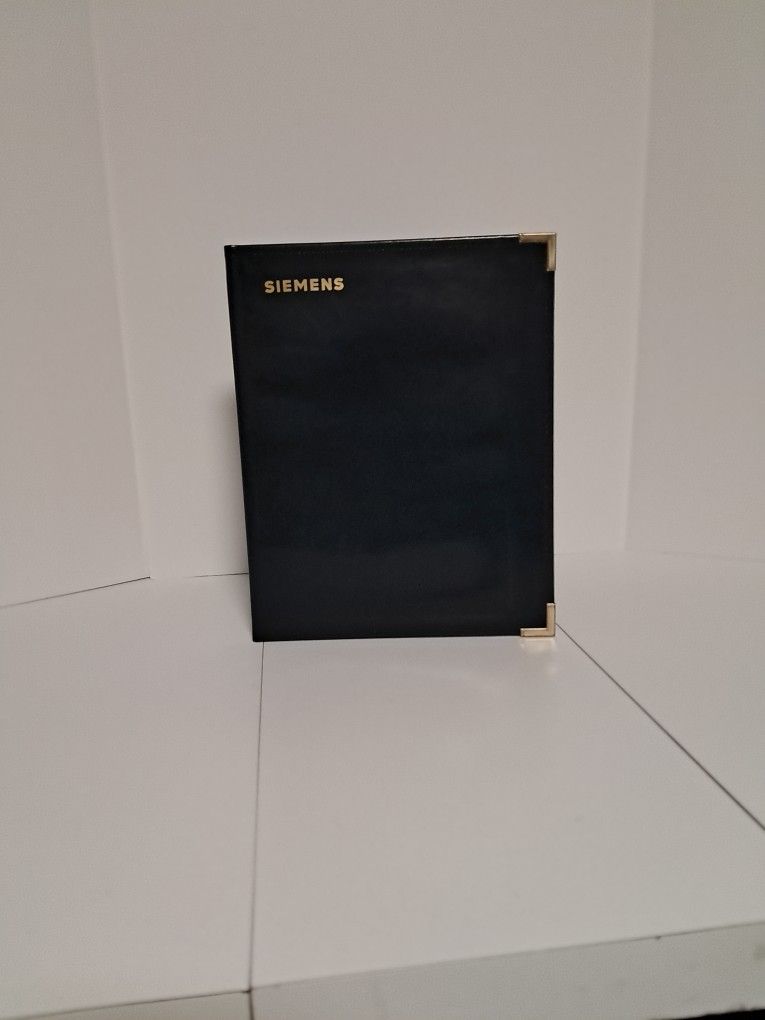Vintage Seimens Leather Portfolio
