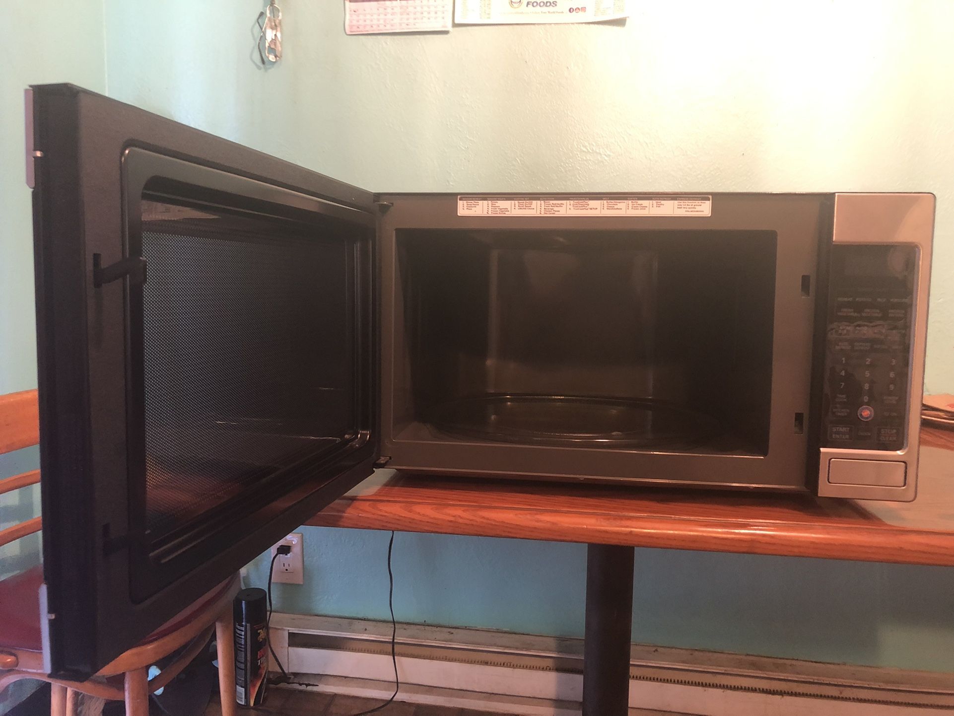 LG Microwave Stainless Steel 1,200 Watts.