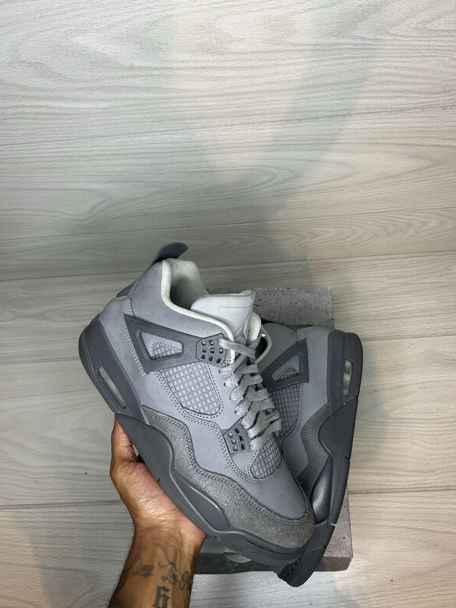 Jordan 4 Wet Cement