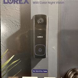 Lorex 2K Wireless WiFi Smart Video Doorbell Camera