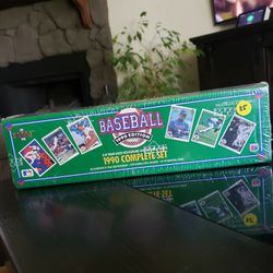 1990 Baseball Cards. Complete Set. Never Opened 