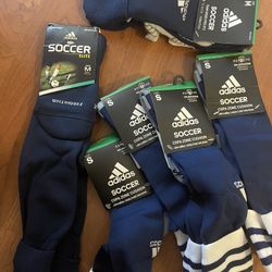 Adidas  Soccer Socks Youth Size S. Fits 4 To 6.5 Youth 