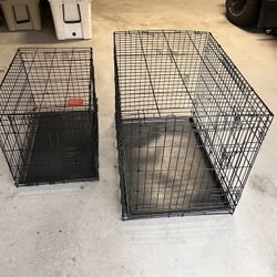 2 Dog Crates