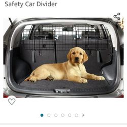 adjustable large dog car barrier