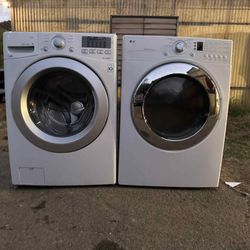 LG Washer And Gas Dryer 