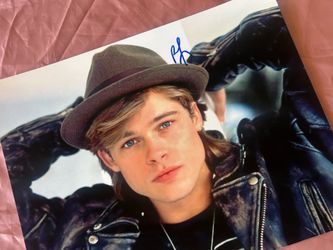 Brad Pitt (from the film Snatch)  -  Genuine Hand Signed 8x10 Authentic Autographed Photo
