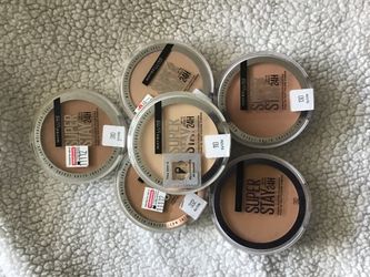 New Maybelline superstay 24hr  powder foundations