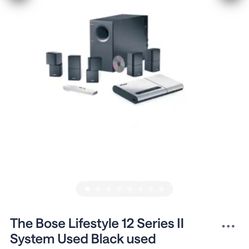 The Bose Lifestyle 12 Series I| System Used Black LIKE NEW