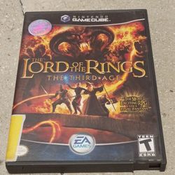 The Lord Of The Rings: The Third Age Gamecube 2 Discs