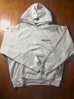Light oatmeal Essentials hoodie
