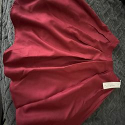 Dark Maroon Skirt Size L