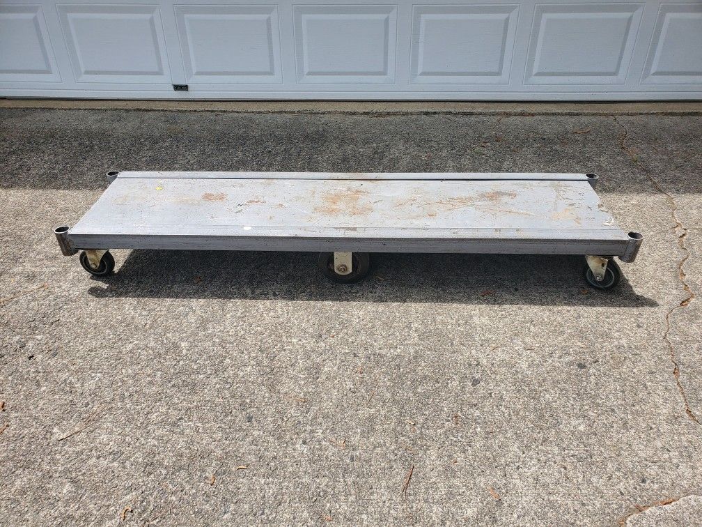 Heavy Duty 6-wheel Steel Dolly No Handles 
