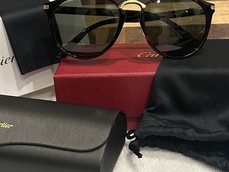 Cartier Sunglasses, Tortoise Shell, NIB