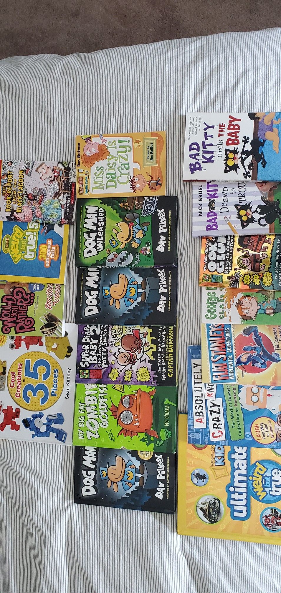 Huge lot of brand new kids books. Smoke free home and in perfect shape.