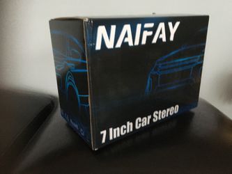 Naifay 7 inch car streo new