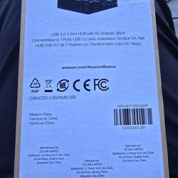 7-Port USB 3.0 Hub, IVETTO Data USB Hub Splitter with 3.3ft Long Cable for Laptop, PC, MacBook, Mac Pro, Mac mini, iMac, Surface Pro and More