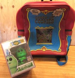 Funko / Loungefly - Bug's Life Bundle: Casey Cookies Backpack and Butterfly Heimlich #1352
