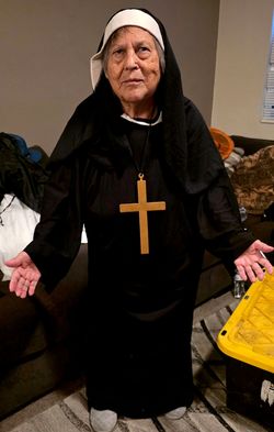 Black nun Costume