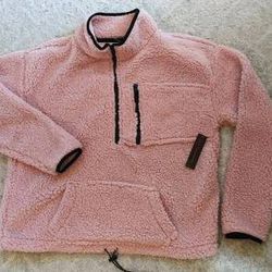 NWT Women's Sherpa Pullover Jacket Size XXXL (21)