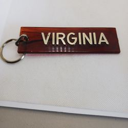 Vintage Virginia Keychain,