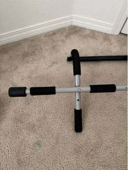 Pull up bar door