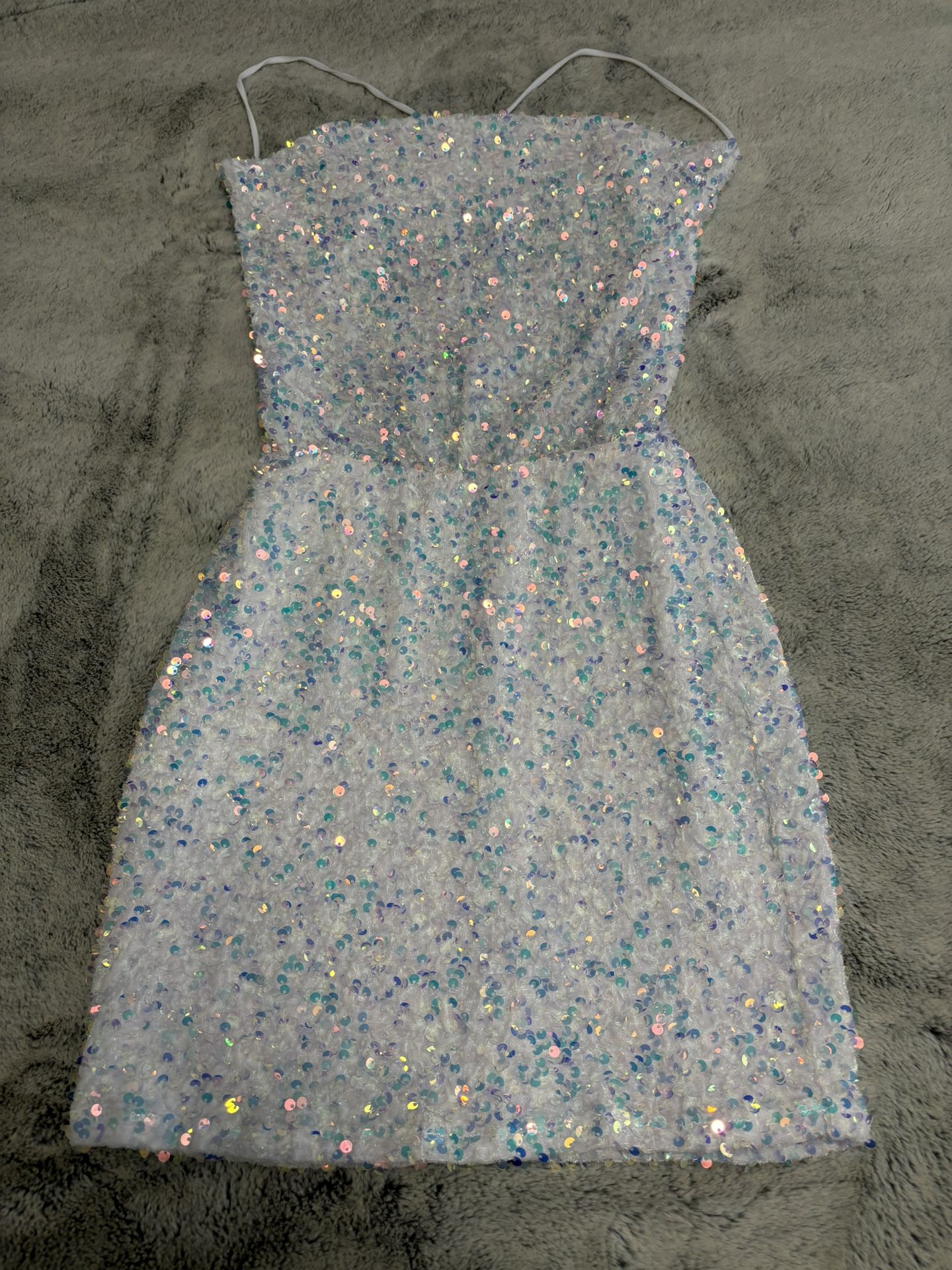 Womens Lucy In The Sky Sequin Dress