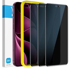 3 Pack for iPhone 18 Pro Max Privacy Screen Protector