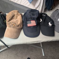 Ralph Lauren Polo Hats Lot