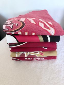 3x size men’s a lot of 5 - San Francisco 49ers T-Shirts Bundle