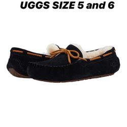 New UGGS Moccasins Size 5 And 6 Available