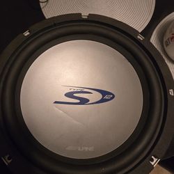 Alpine Type Type S 10 Inch Subwoofer