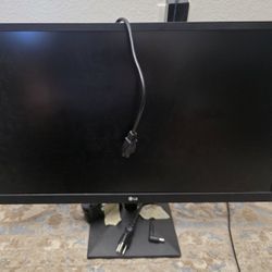 LG 24" Flat-screen Monitor 1080p