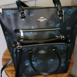 Coach Tote And Purse