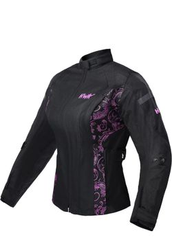 HWK Women's Motorcycle Jacket with CE Armor