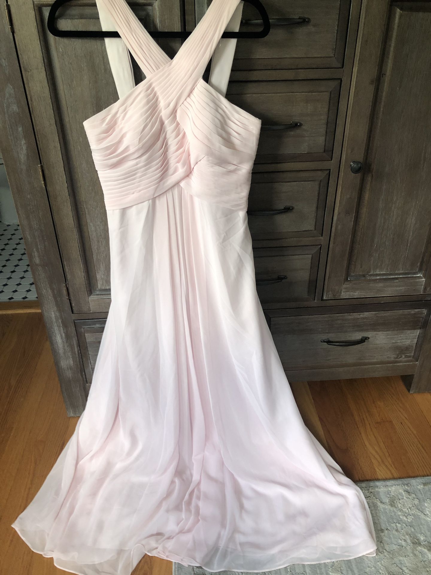 Size 8/10 Blush Pink Bridesmaid dress